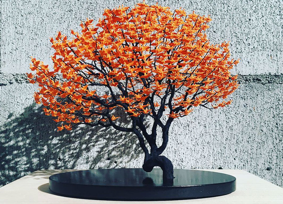 Origami Bonsai: Những tác phẩm nghệ thuật đậm chất Nhật Bản