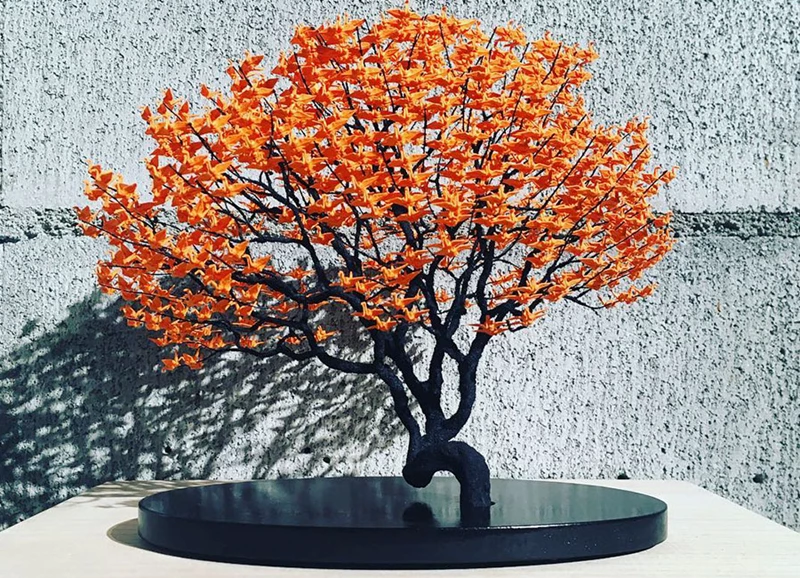 Origami Bonsai: Những tác phẩm nghệ thuật đậm chất Nhật Bản