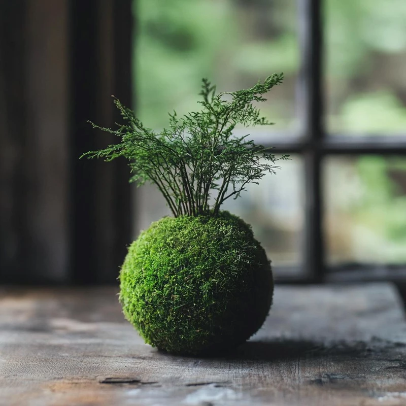 Kokedama – Nghệ thuật trồng cây không chậu Nhật Bản mang hơi thở thiên nhiên vào không gian sống